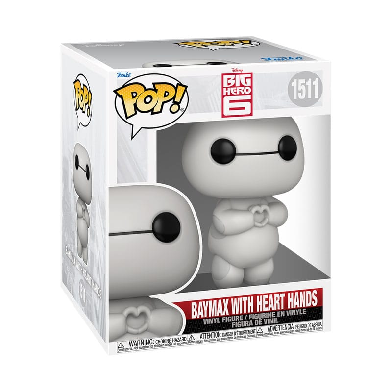 Big Hero 6 Oversized Funko POP! Vinyl Figure 1511 Baymax(Heart Hands) 15 cm