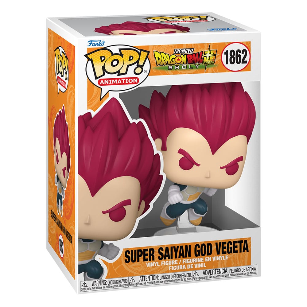 Dragon Ball Super: Broly Funko POP! Animation Vinyl Figure 1862 SSG Vegeta 9 cm