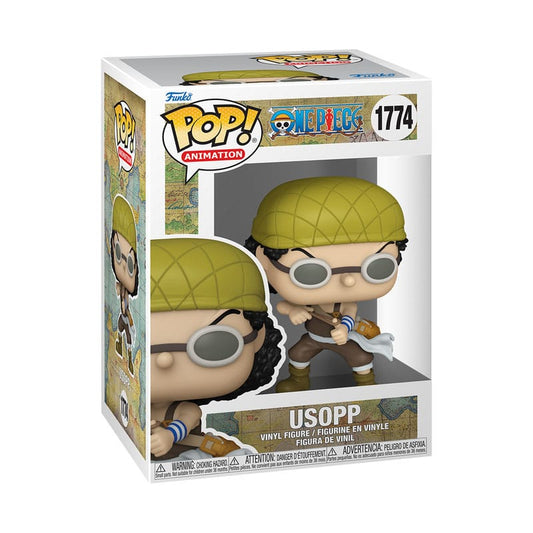 One Piece Funko POP! Animation Vinyl Figure 1774 Usopp (Refresh) 9 cm