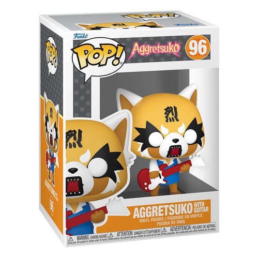 Sanrio Funko POP! Animation Vinyl Figure 96 Aggretsuko w/Guitar 9 cm