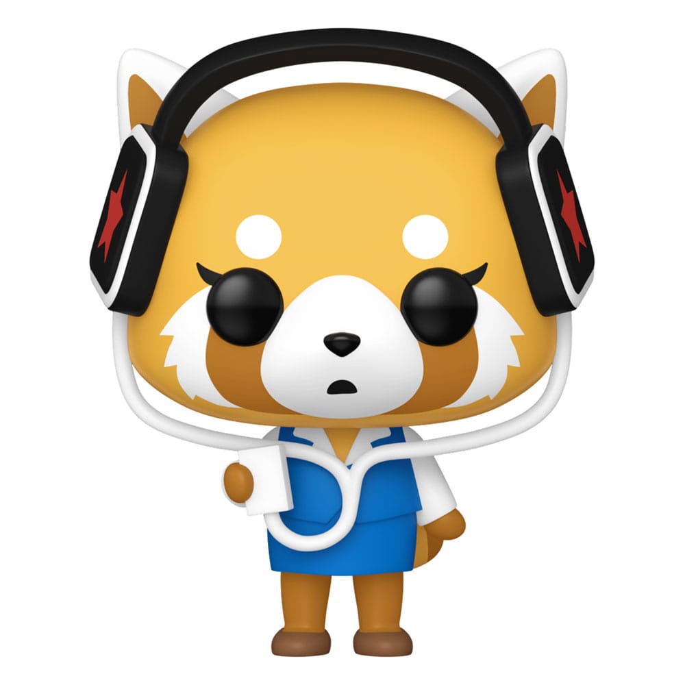 Sanrio Funko POP! Animation Vinyl Figure 97 Aggretsuko with HEADPHONES 9 cm
