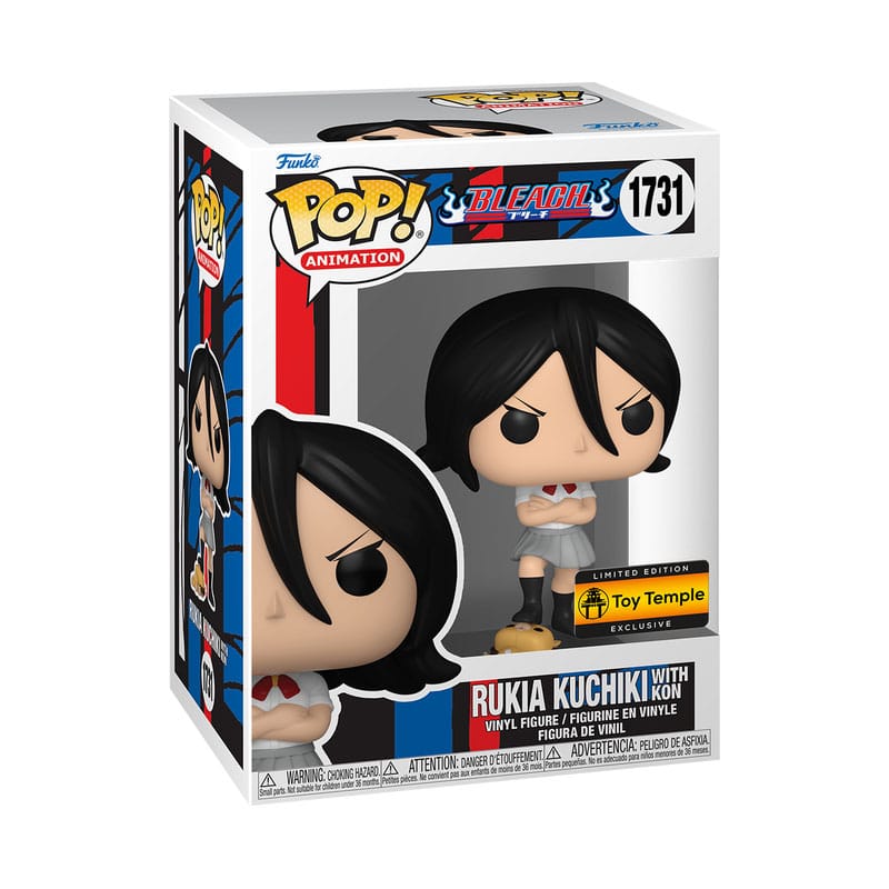 Bleach Funko POP! Animation Vinyl 1731 Figure Rukia w/Kon 9 cm