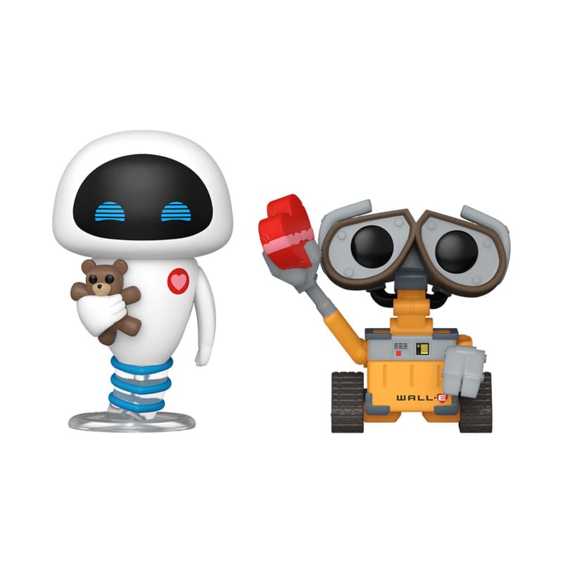 Wall-E Pocket Funko POP! Vinyl Figure 2-Pack Valentines 4 cm