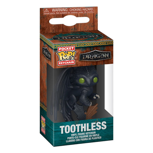 How to Train Your Dragon Dragon Trainer POP! Vinyl Keychains 4 cm Toothless Sdentato