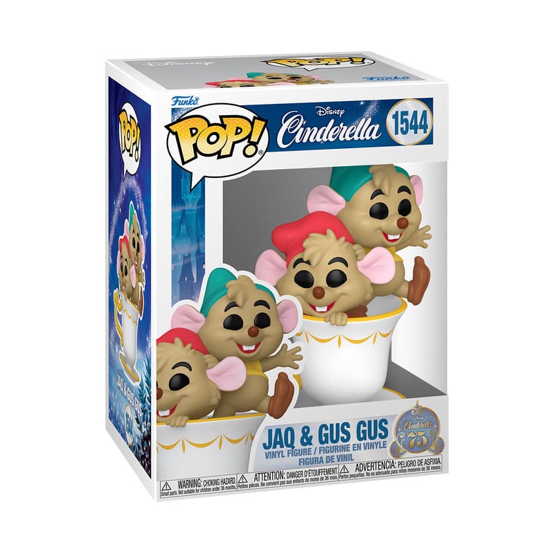 Cinderella 75th Anniversary Funko POP! Disney Vinyl Figure 1544 J&G in cup 9 cm