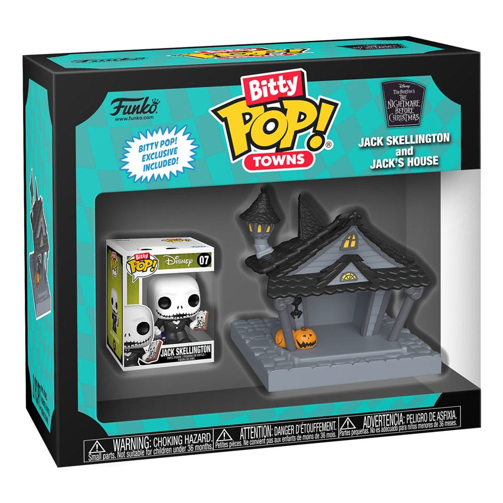 Nightmare before Christmas Bitty Funko POP! Town Vinyl Figure Jack at Home