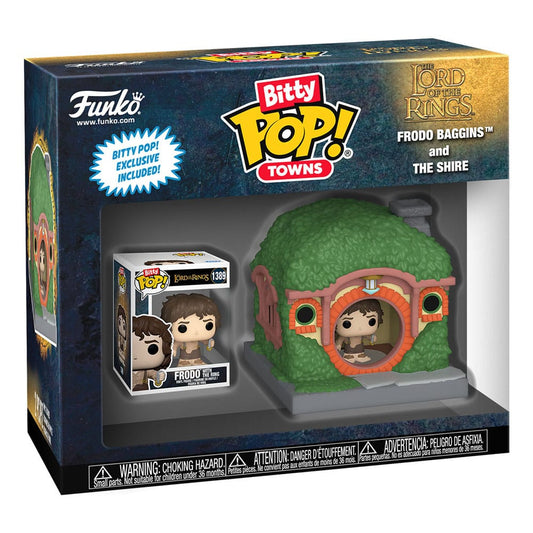 Lord of the Rings Bitty POP! Town Vinyl Figure Frodo at Shire