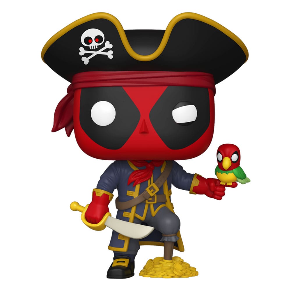 Marvel Funko POP! Plus Vinyl Figure 1493 Deadpool as Long John Silver 9 cm
