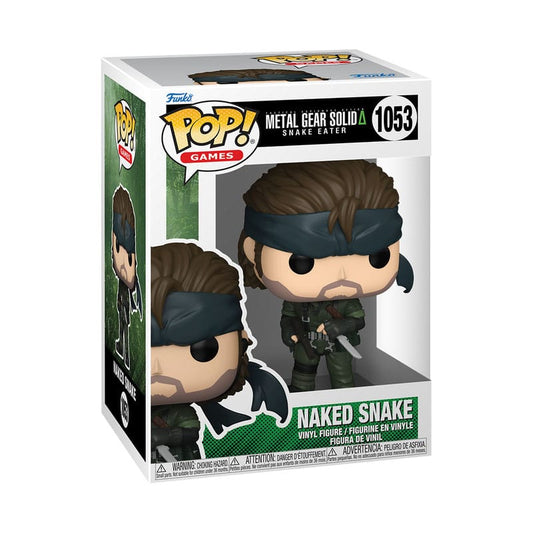 Metal Gear Funko POP! Games Vinyl Figure 1053 Naked Snake 9 cm