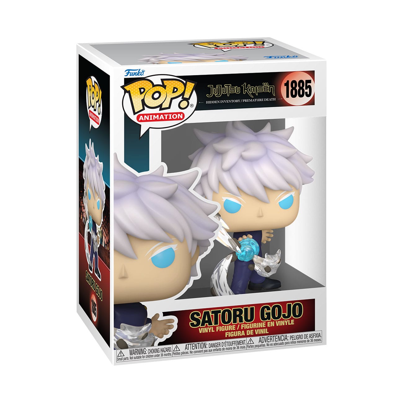 Jujutsu Kaisen Funko POP! Animation Vinyl Figures 1885 Gojo (Hidden Inv) 9 cm