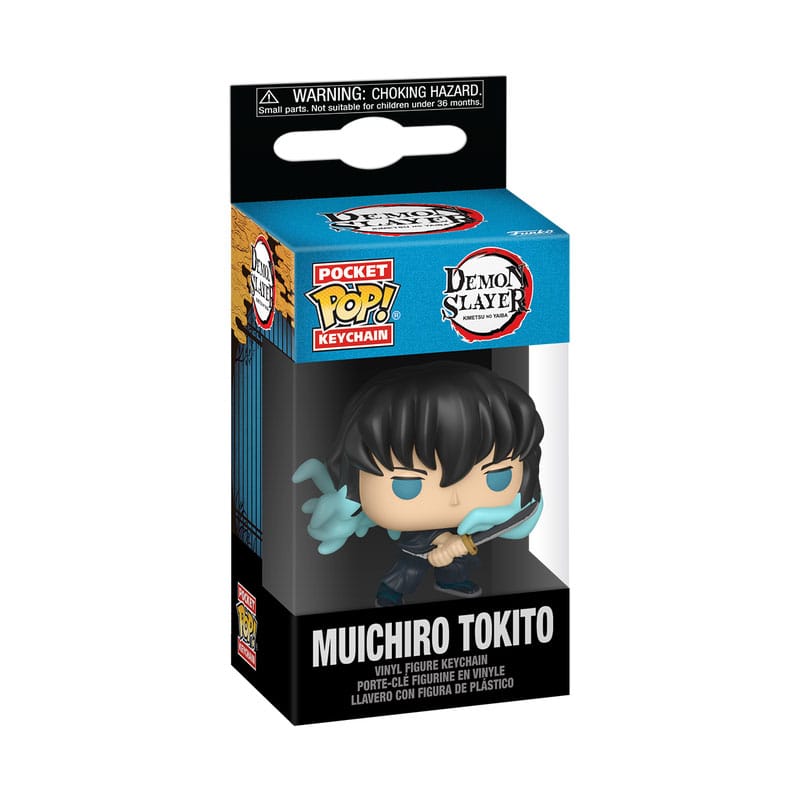 Demon Slayer Pocket Funko POP! Vinyl Keychain Muichiro Tokito 4 cm