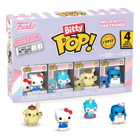 Hello Kitty and Friends Bitty POP! Vinyl Figure 4-Pack Series 1 - 2 cm