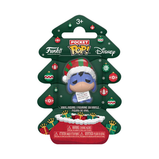 Winnie the Pooh Holiday 2025 Pocket POP! Eeyore Tree Holiday Vinyl Figure Box 4 cm (Copia)