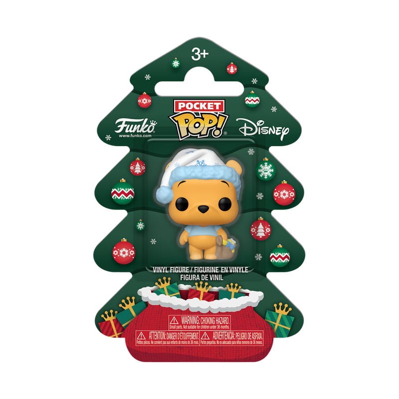 Winnie the Pooh Holiday 2025 Pocket POP! Pooh Tree Holiday Vinyl Figure Box 4 cm