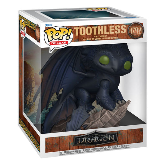 How to Train Your Dragon Funko POP! Rides Deluxe Vinyl Toothless Sdentato 9 cm