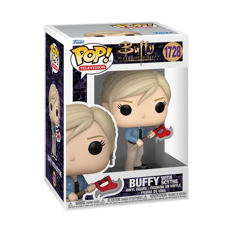 BUFFY FUNKO POP! 1728  TELEVISION FIGURES BUFFY WITH SCYTHE
