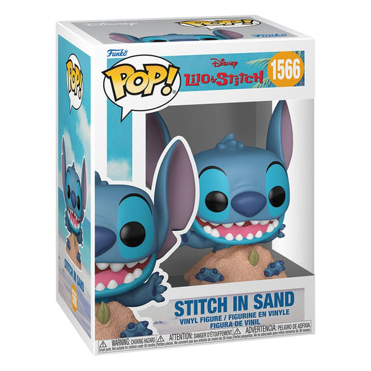 Lilo & Stitch Funko POP! Vinyl Figure 1566 Stitch in Sand 9 cm