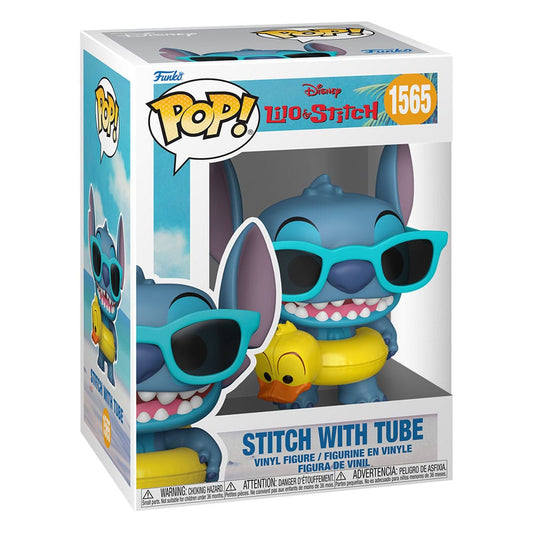 Disney Funko POP! Vinyl Figure Lilo & Stitch POP! Vinyl Figure Tuber Stitch con Salvagente Papera 9 cm