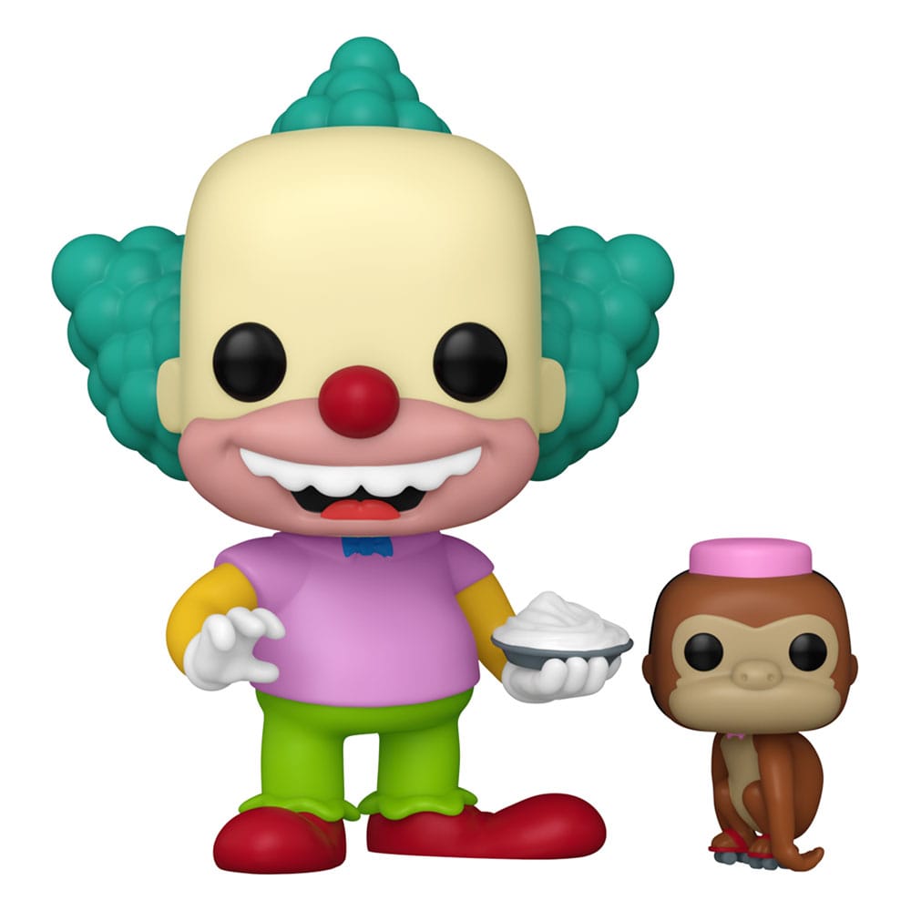 Simpsons FUNKO POP&Buddy TV Vinyl 1741 Figure Krusty&Tenny 9 cm