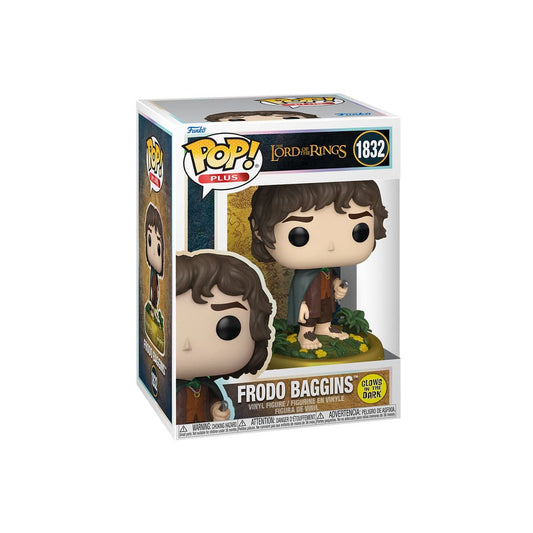 Lord of the Rings FUNKO POP! Plus Movies Vinyl Figures 1832 Frodo Baggins GLOW IN THE DARK 9 cm