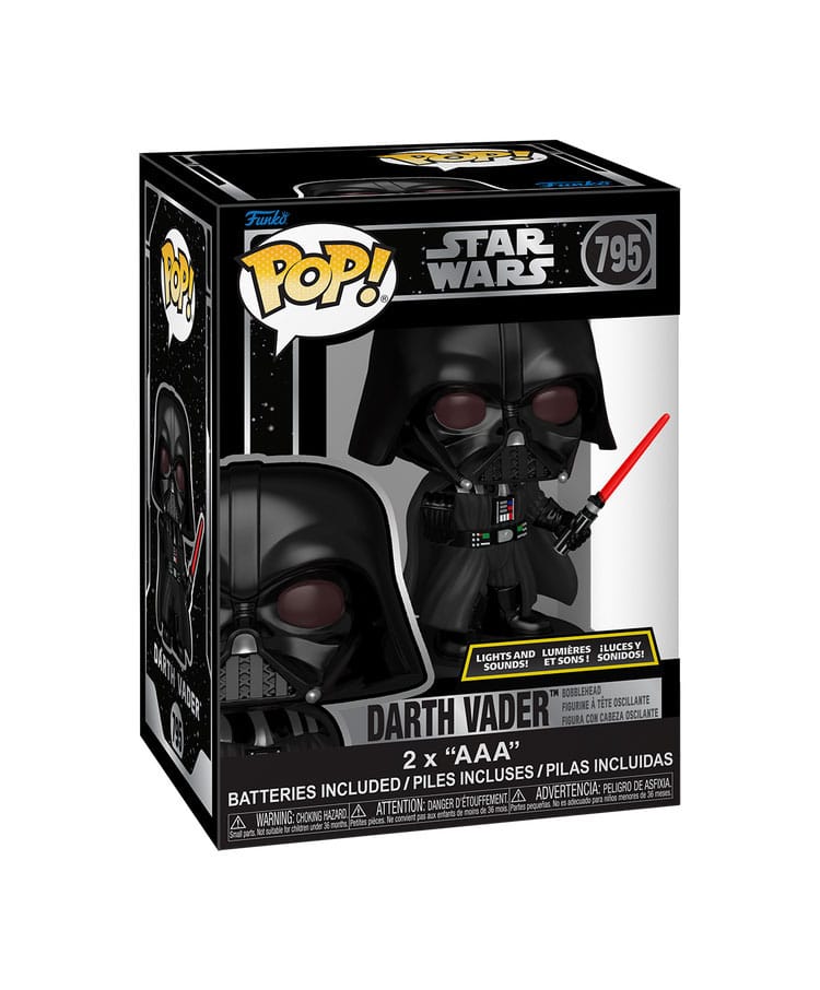 Star Wars Super Sized FUNKO POP! Vinyl Figure 795 Super Darth Vader(SFX) 12 cm