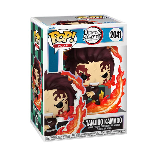 Demon Slayer: Kimetsu no Yaiba FUNKO POP! Plus Vinyl Figure Tanjiro (Dancing Flash) 9 cm