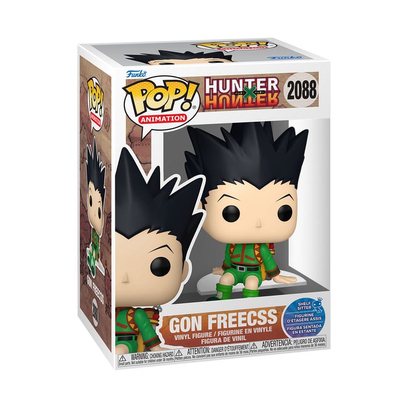 Hunter x Hunter POP! Animation Vinyl Figure 2088 Gon Freecss (Sit) 9 cm