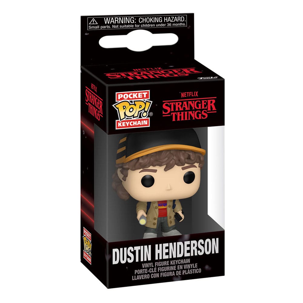 Stranger Things Funko POP! Vinyl Keychains 4 cm Dustin Henderson