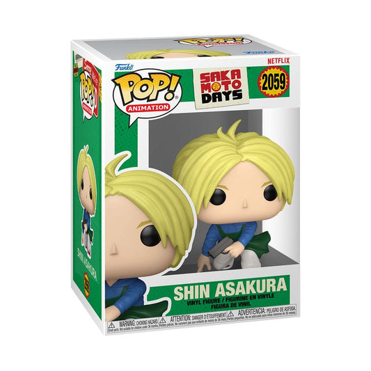 Sakamoto Days FUNKO POP! Animation 2059 Shin Asakura 9 cm