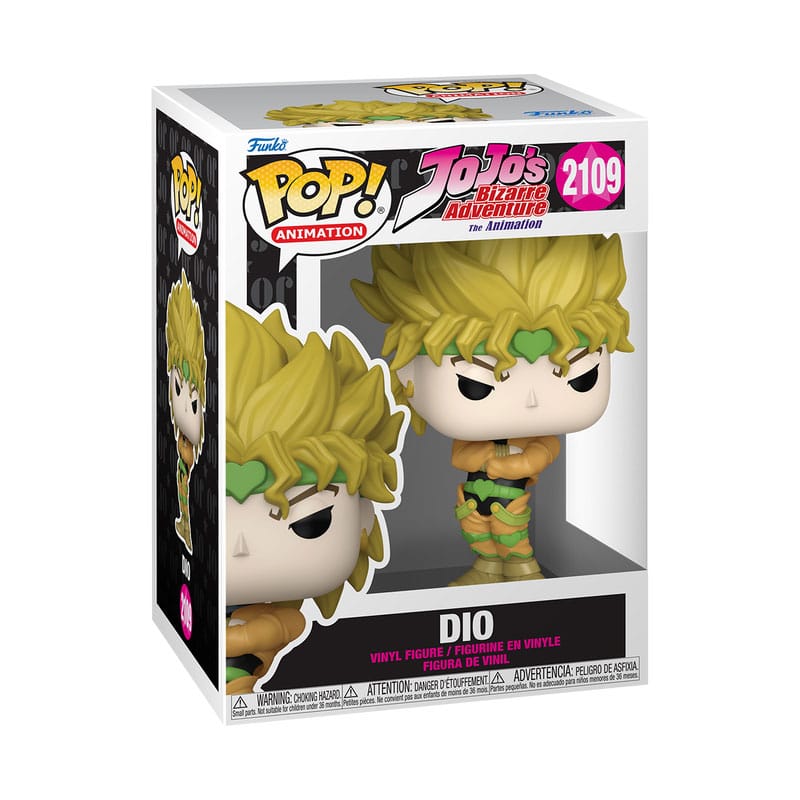 JoJo´s Bizarre Adventure FUNKO POP! Animation Vinyl Figures 2109 DIO 9 cm