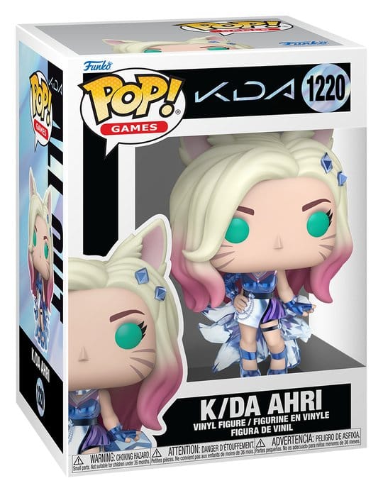League of Legends Funko POP! Games Vinyl Figure 1220 K/DA Ahri 9 cm