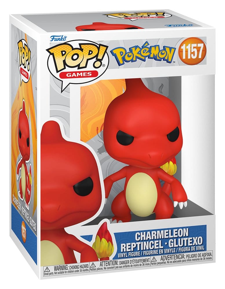 Pokémon FUNKO POP! Games Vinyl Figure 1157 Charmeleon 9 cm