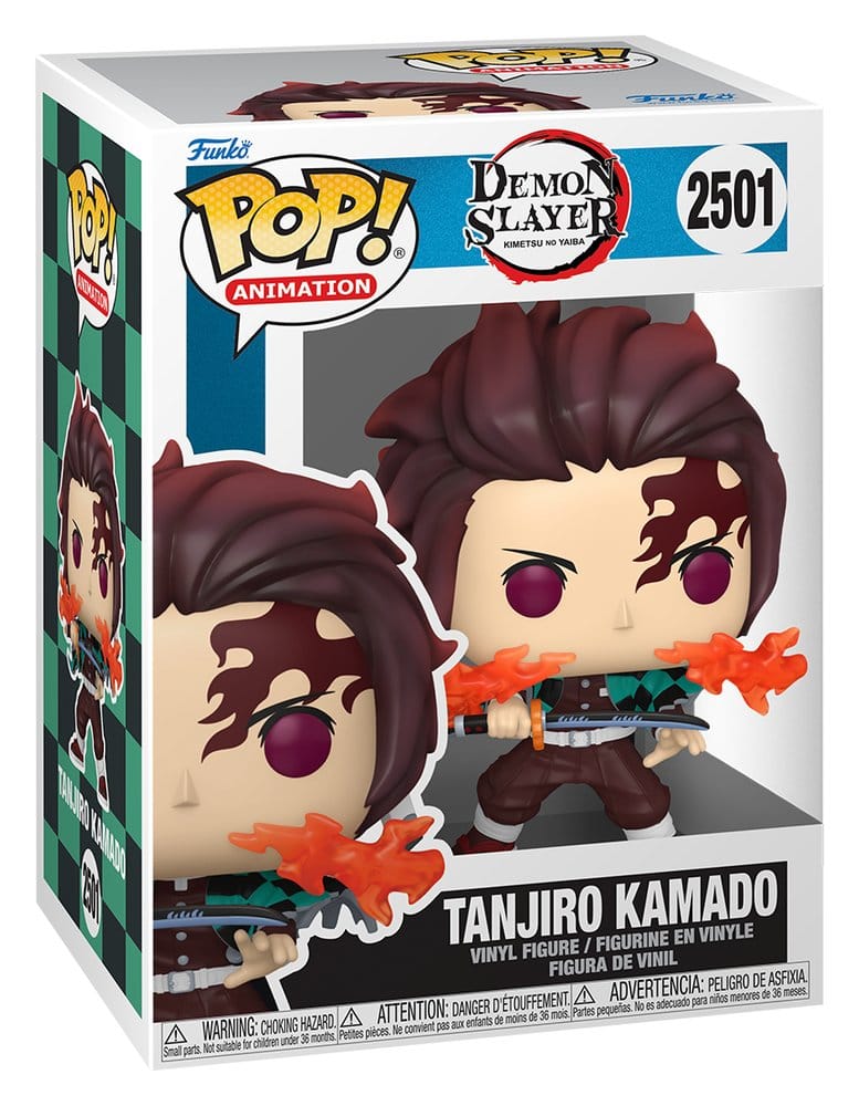 Demon Slayer: Kimetsu no Yaiba - The Movie Funko POP! Animation Vinyl Figure 2501 Tanjiro 9 cm