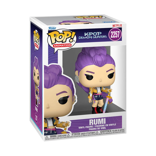 KPop Demon Hunters FUNKO POP! Animation Vinyl Figure 2257 Rumi 9 cm