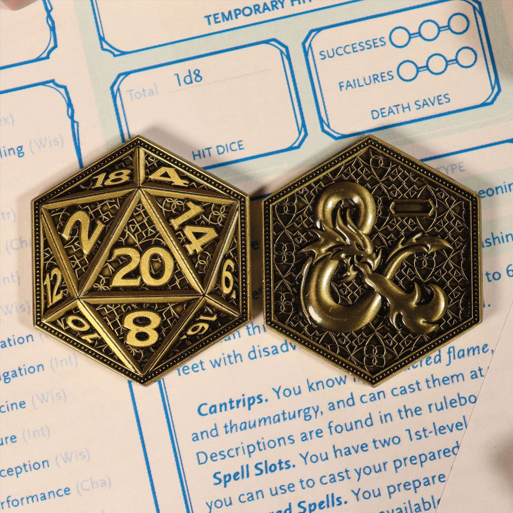 Dungeons & Dragons Collectable Coin Limited Edition - Moneta  Dungeons & Dragons