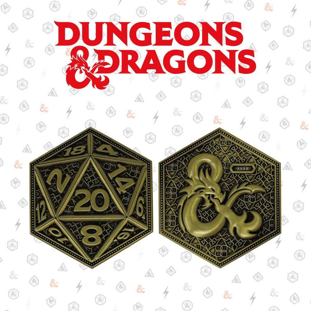 Dungeons & Dragons Collectable Coin Limited Edition - Moneta  Dungeons & Dragons