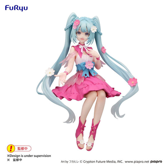 Hatsune Miku Noodle Stopper PVC Statue Flower Fairy Cosmos 14 cm