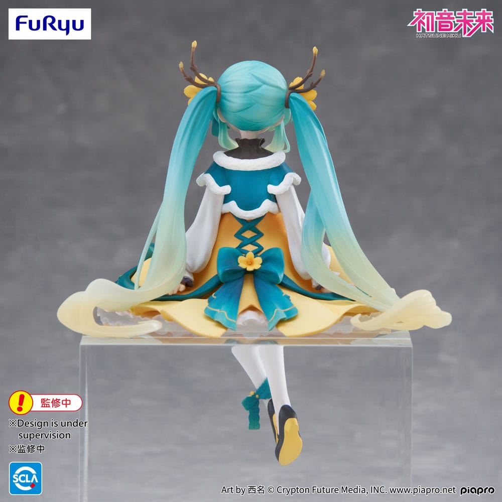 Hatsune Miku 2025 Chinese New Year Noodle Stopper PVC Statue  Ver. 14 cm