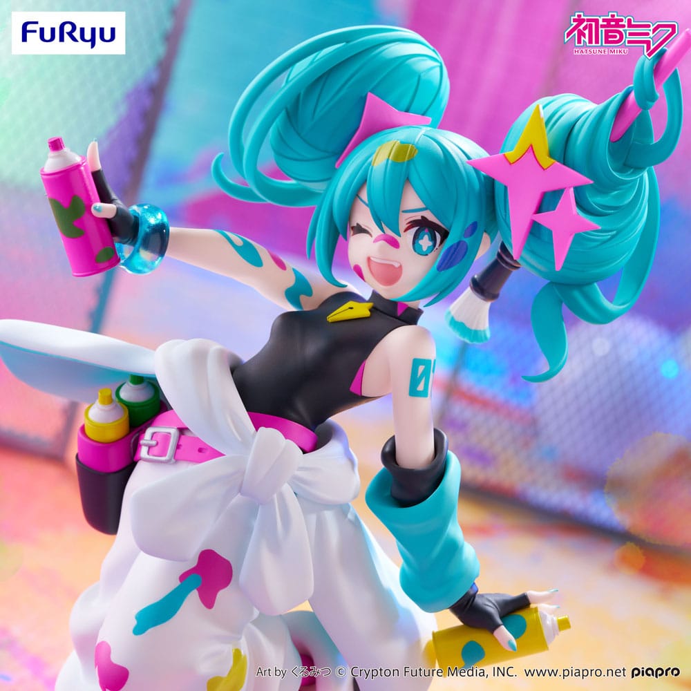 Hatsune Miku – Trio-Try-iT PVC Statue Miku Paint Girl (19 cm)