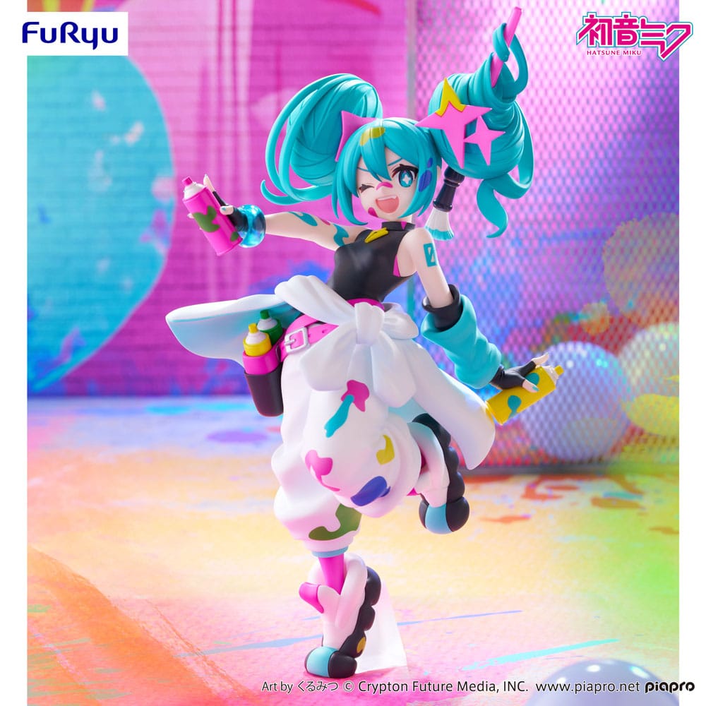 Hatsune Miku – Trio-Try-iT PVC Statue Miku Paint Girl (19 cm)