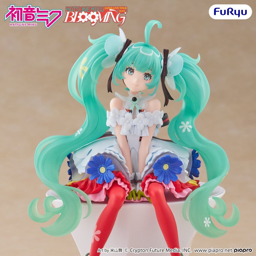 Hatsune Miku Noodle Stopper PVC Japan Live Tour 2025 Blooming 14 cm