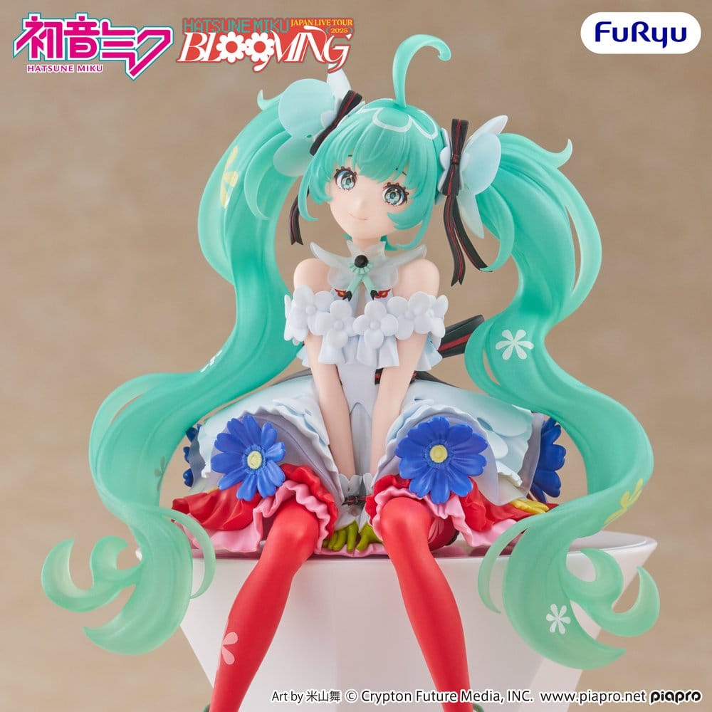 Hatsune Miku Noodle Stopper PVC Japan Live Tour 2025 Blooming 14 cm