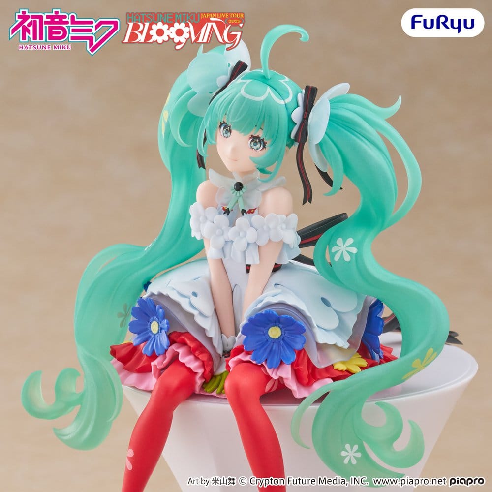 Hatsune Miku Noodle Stopper PVC Japan Live Tour 2025 Blooming 14 cm
