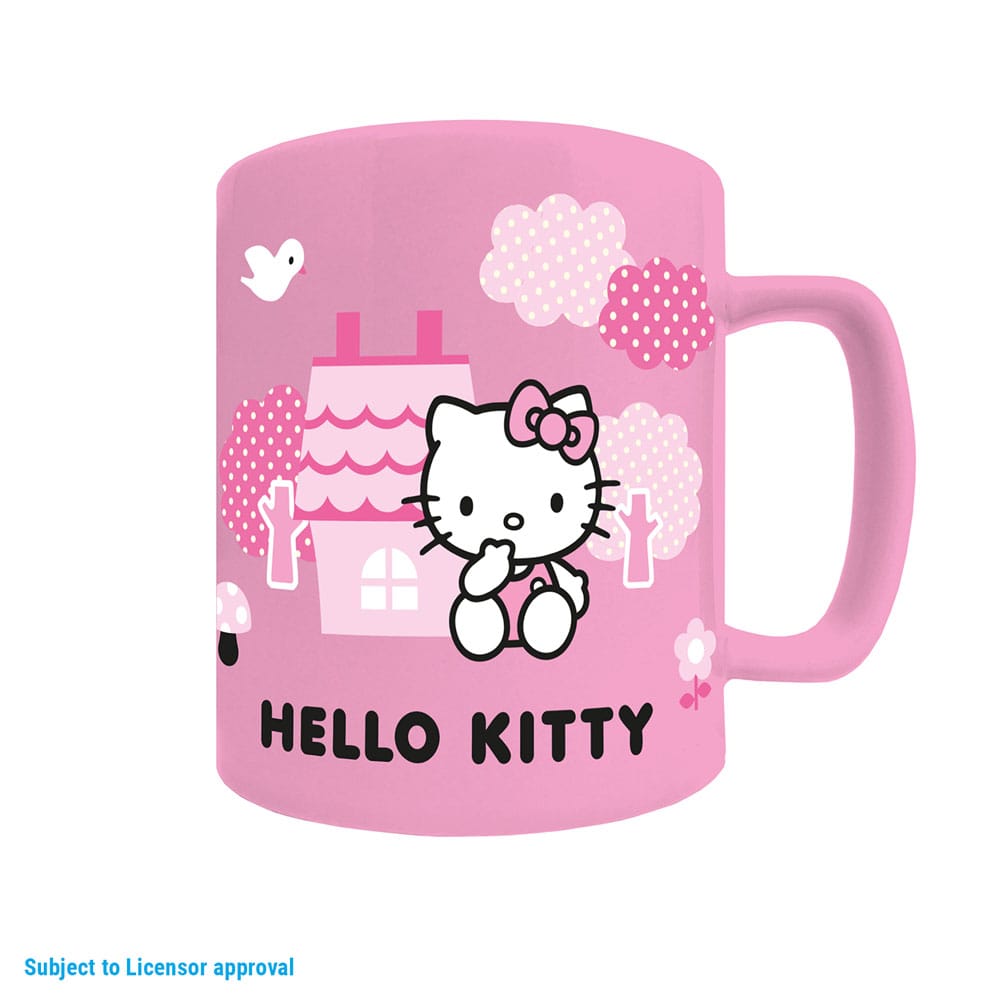 Sanrio Fuzzy Mug Hello Kitty Tazza Pelosa