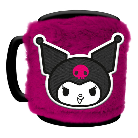 Sanrio Fuzzy Mug Hello Kitty Kuromi Tazza Pelosa