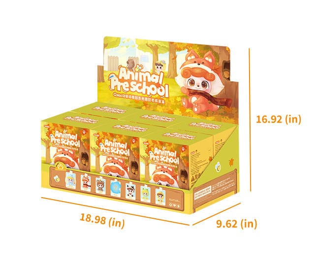 QKid: Animal Preschool Series Blind Box figure 18 cm Animalini