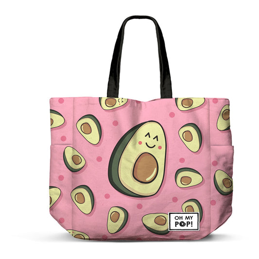 Oh My Pop! Tote Bag horizontal Waka Borsa Shopper con ZIP