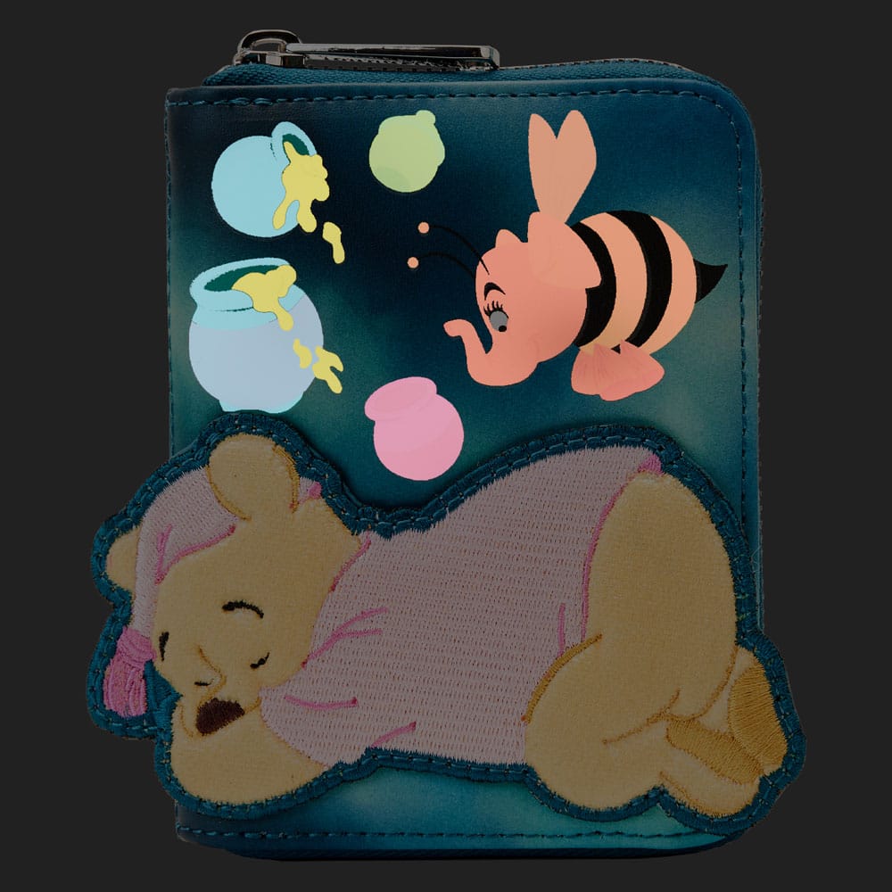 Disney by Loungefly Wallet Winnie The Pooh Heffa-Dreams Portafoglio Brilla al buio