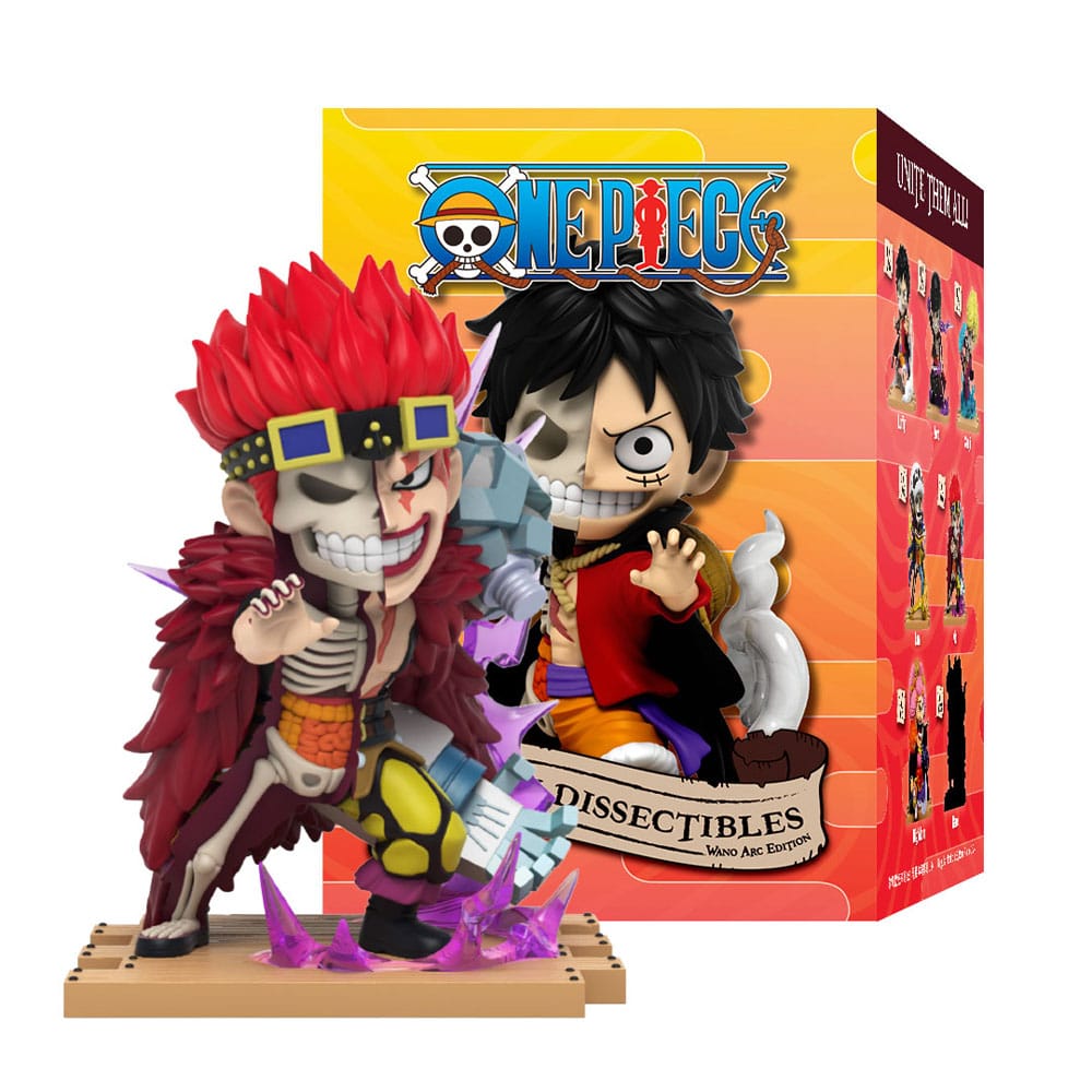 One Piece: Freeny's Hidden Dissectibles Wano 4 inch Vinyl Figure Blind Box Display