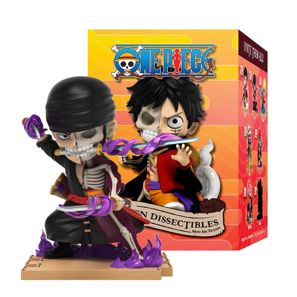 One Piece: Freeny's Hidden Dissectibles Wano 4 inch Vinyl Figure Blind Box Display